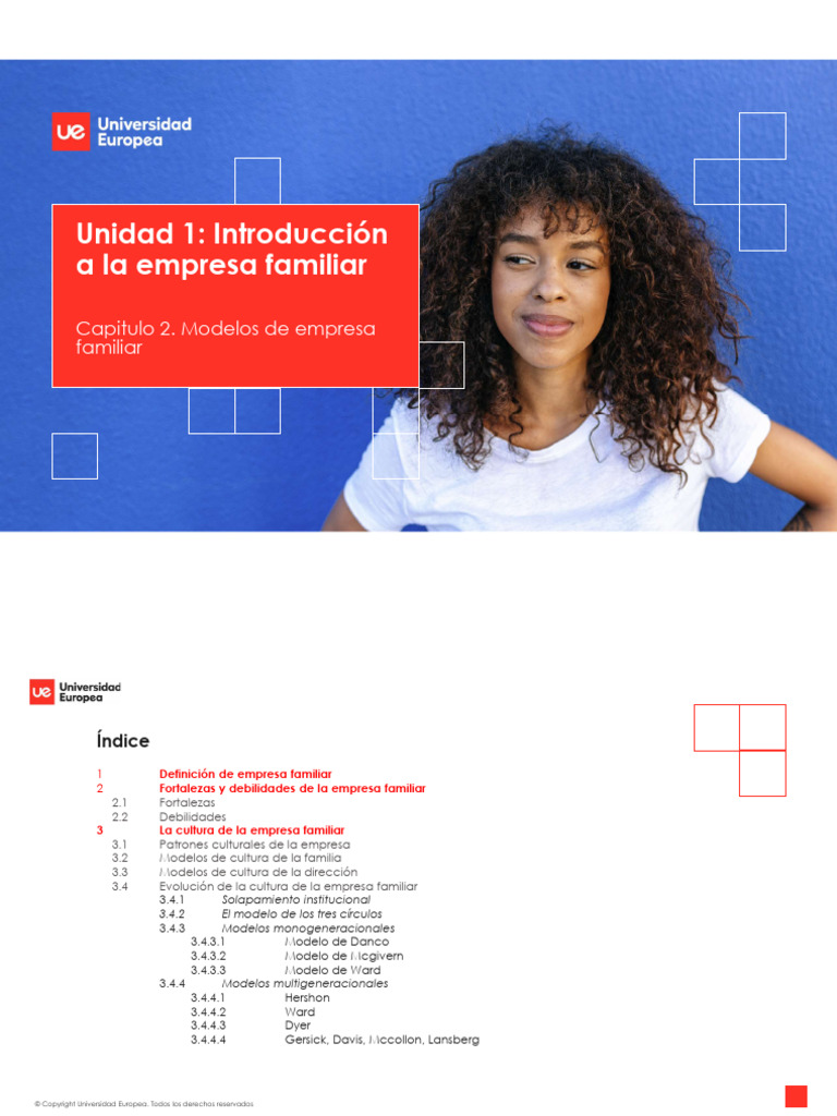 Modelos y Cultura de Empresas Familiares | PDF | Business | Derechos de ...