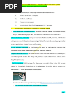 Overview of Computer Science Fields | PDF | Computer Science ...