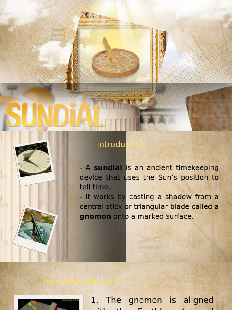Ancient Sundials: Timekeeping History | PDF