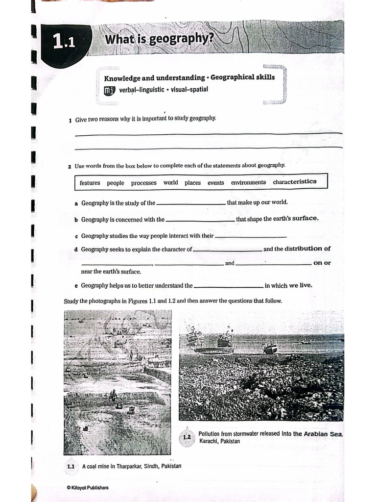Geography Worksheets | PDF