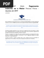 Informar Débitos no PER/DCOMP Web | PDF | Impostos