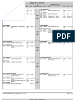 Full Timetable Report (June 2012)