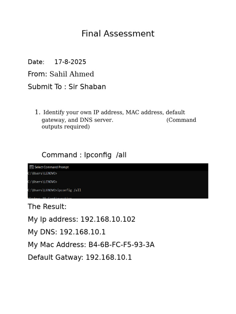 Network Footprinting and Scanning Report | PDF | Domain Name Registrar ...