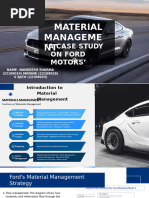 Ford Supply Chain Overview and Strategy | PDF | Lean Manufacturing ...