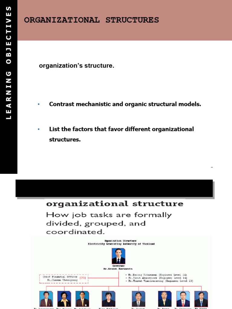 Understanding Organizational Structures | PDF | Organizational ...