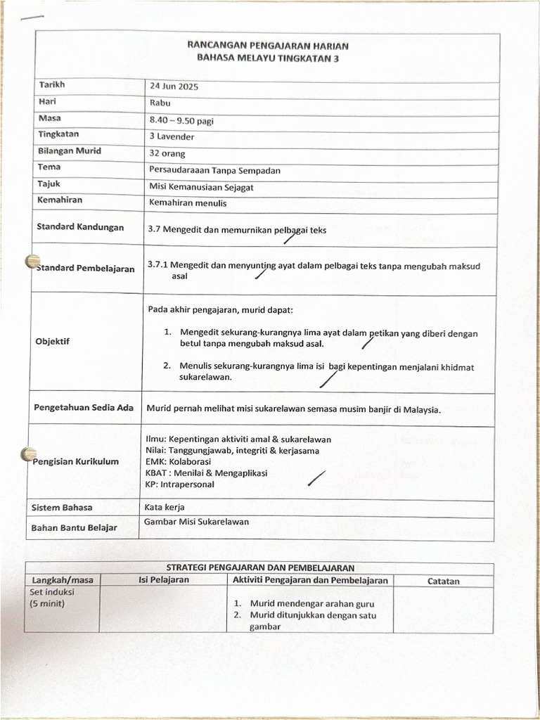 RPH M2 Rabu | PDF