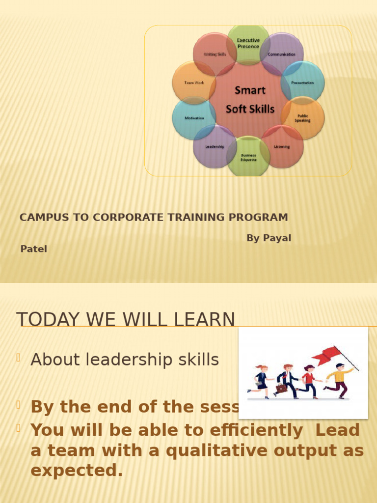 Leadership Skills Training Program | PDF | Leadership | Knowledge