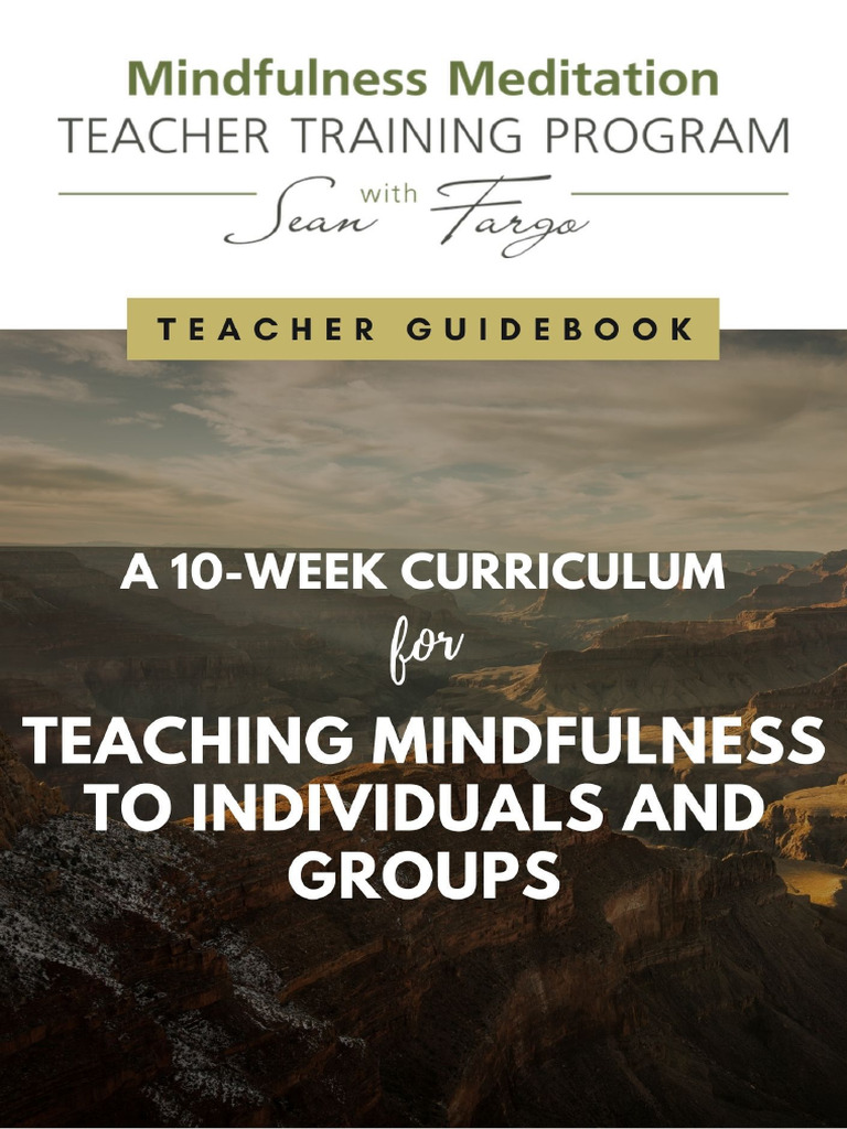 Teaching Mindfulness Teachers Guidebook | PDF | Mindfulness | Meditation