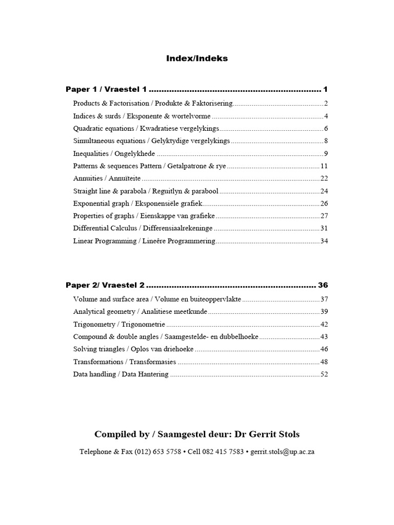 New Proverto Mathematics 2020 Stols-1 | PDF | Equations | Factorization