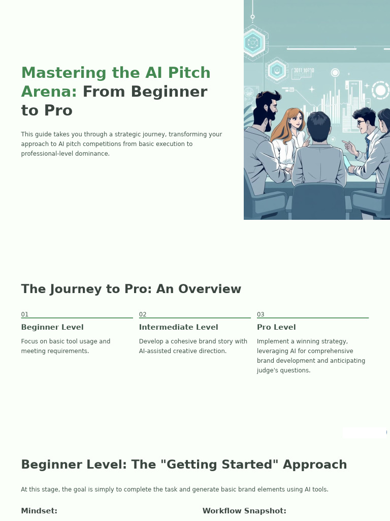 AI Pitch Competition Mastery Guide | PDF | Brand | Artificial Intelligence
