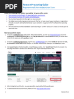 ProProctor User Guide for Remote Exams | PDF | Laptop | Mac Os