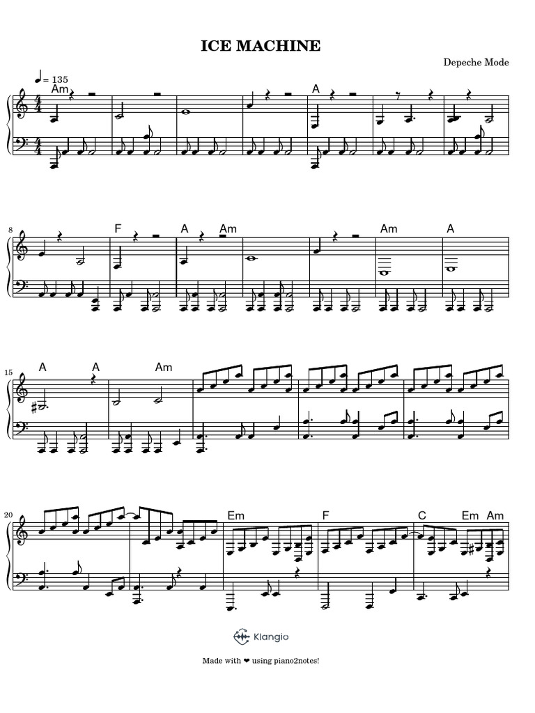 Jazz Piano Notes Guide | PDF