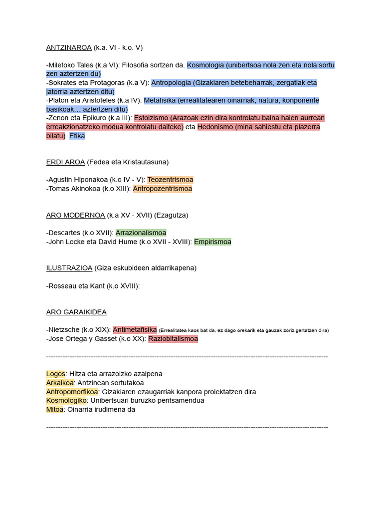 Filo Repaso | PDF