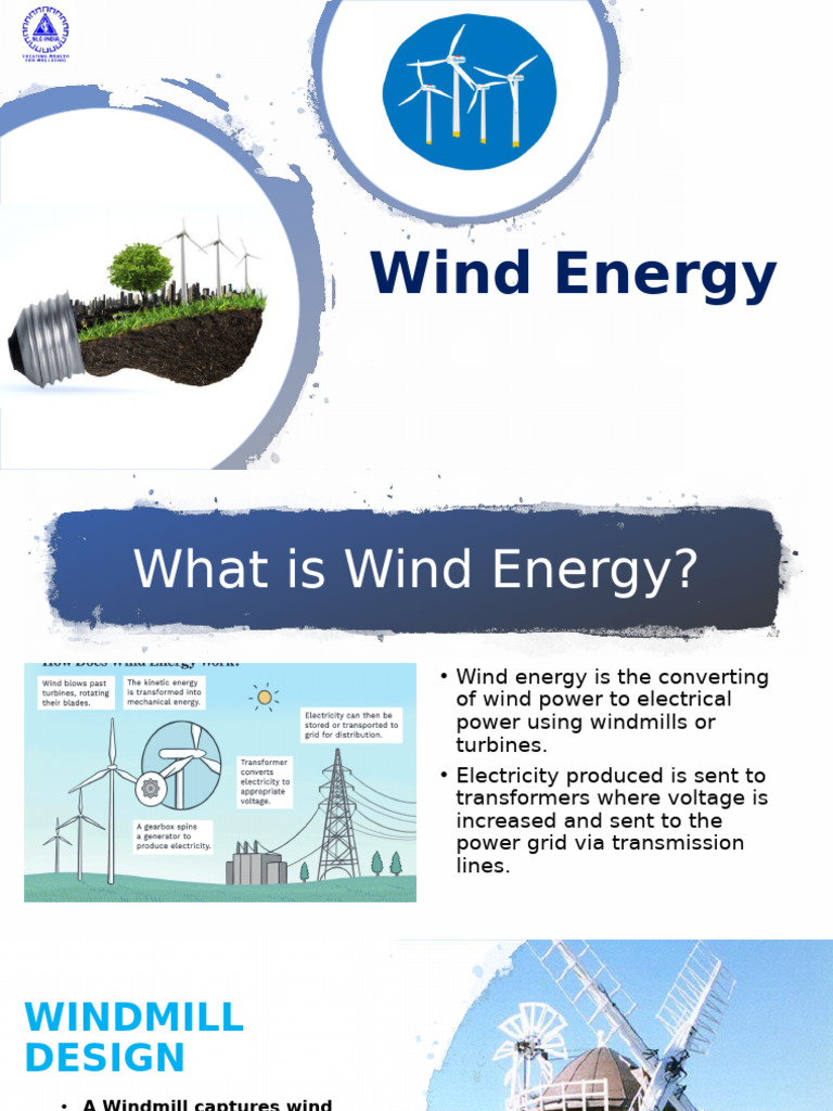 Understanding Wind Energy and Turbines | PDF | Wind Power | Wind Turbine
