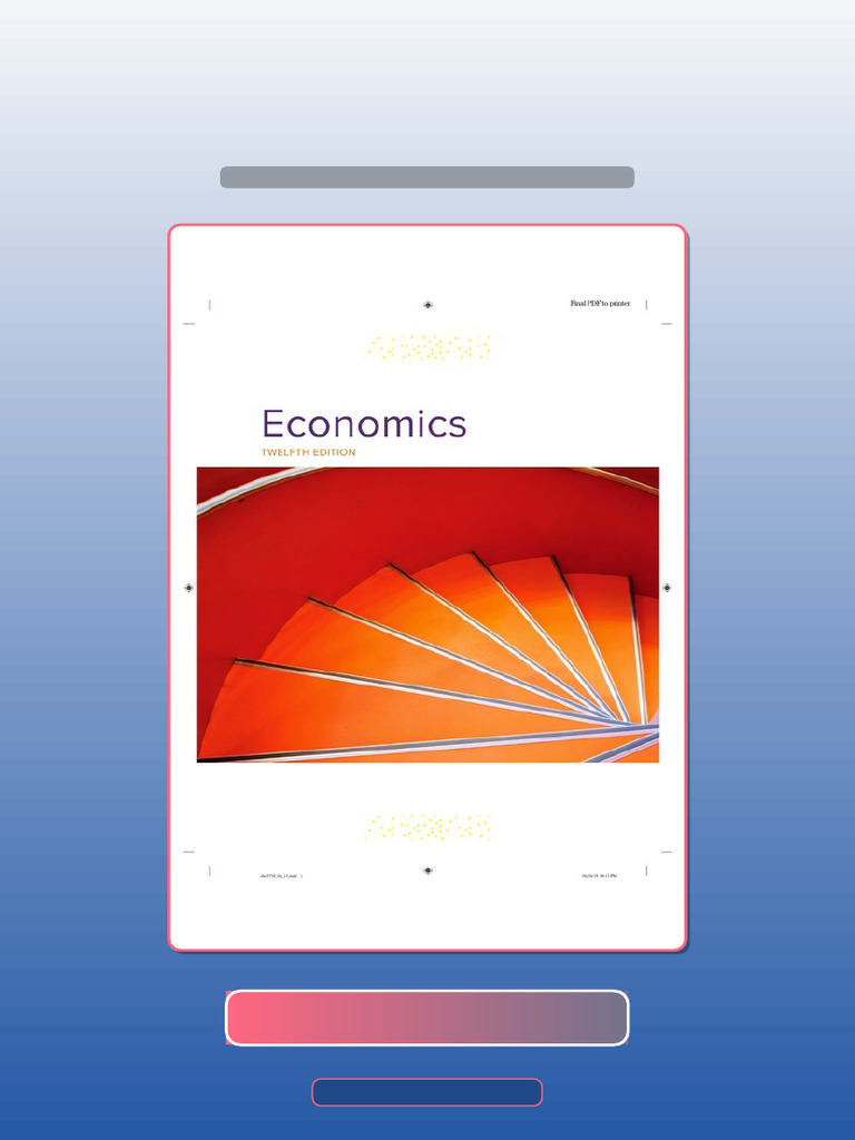 Economics 12th Edition by Stephen Slavin Ebook and TestBank Bundle Full ...