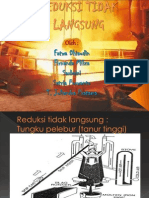 Presentation of Material Study (Indirect Reduction)
