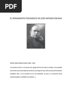 Download EL PENSAMIENTO PEDAGGICO DE JOS ANTONIO ENCINAS by Bonifacio German Flores Minaya SN93012872 doc pdf