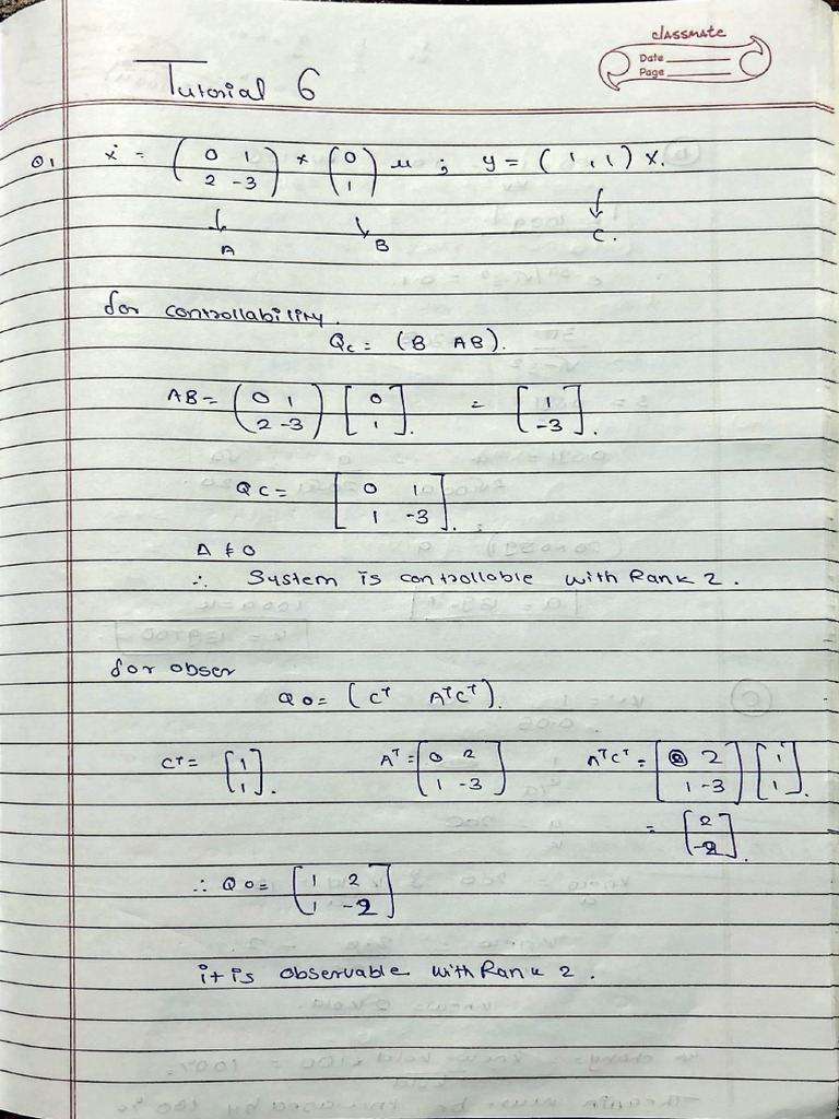 Tutorial 6 | PDF