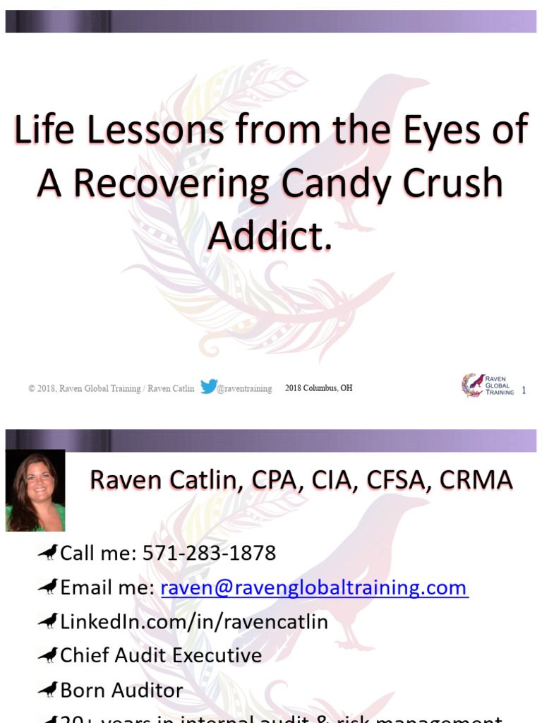 Candy Crush KeyNote For Life Lessons | PDF | Risk | Business