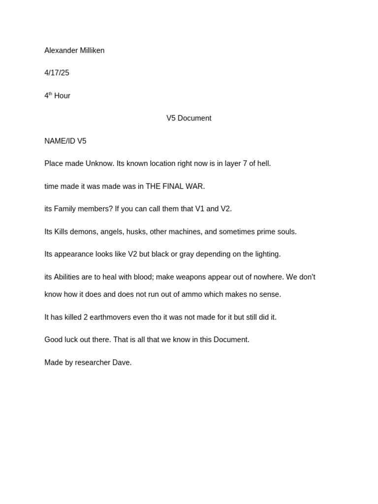 Monster Biography | PDF