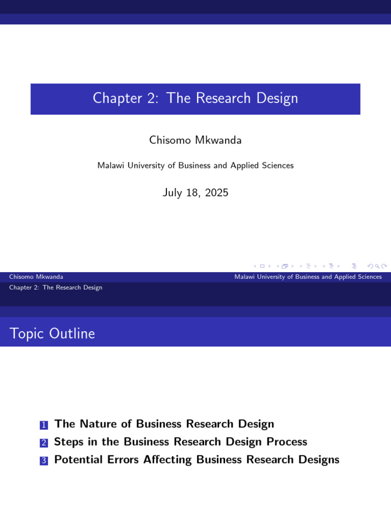 Business Research Methods MUBAS BAM BCTM - 2 | PDF | Hypothesis ...