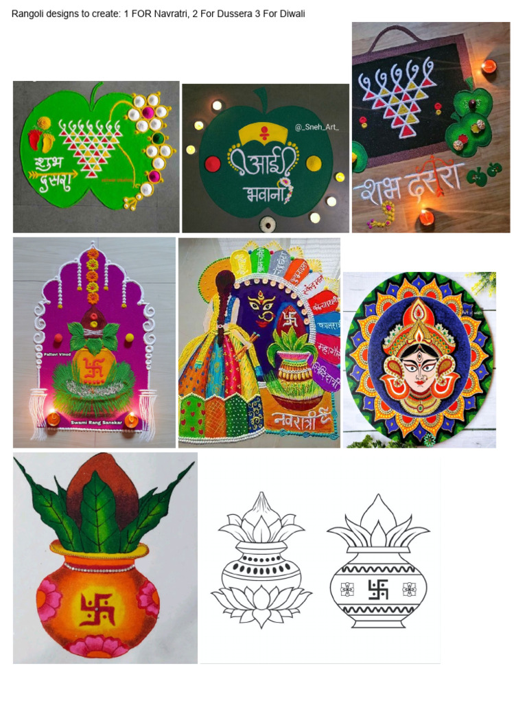Rangoli Designs | PDF