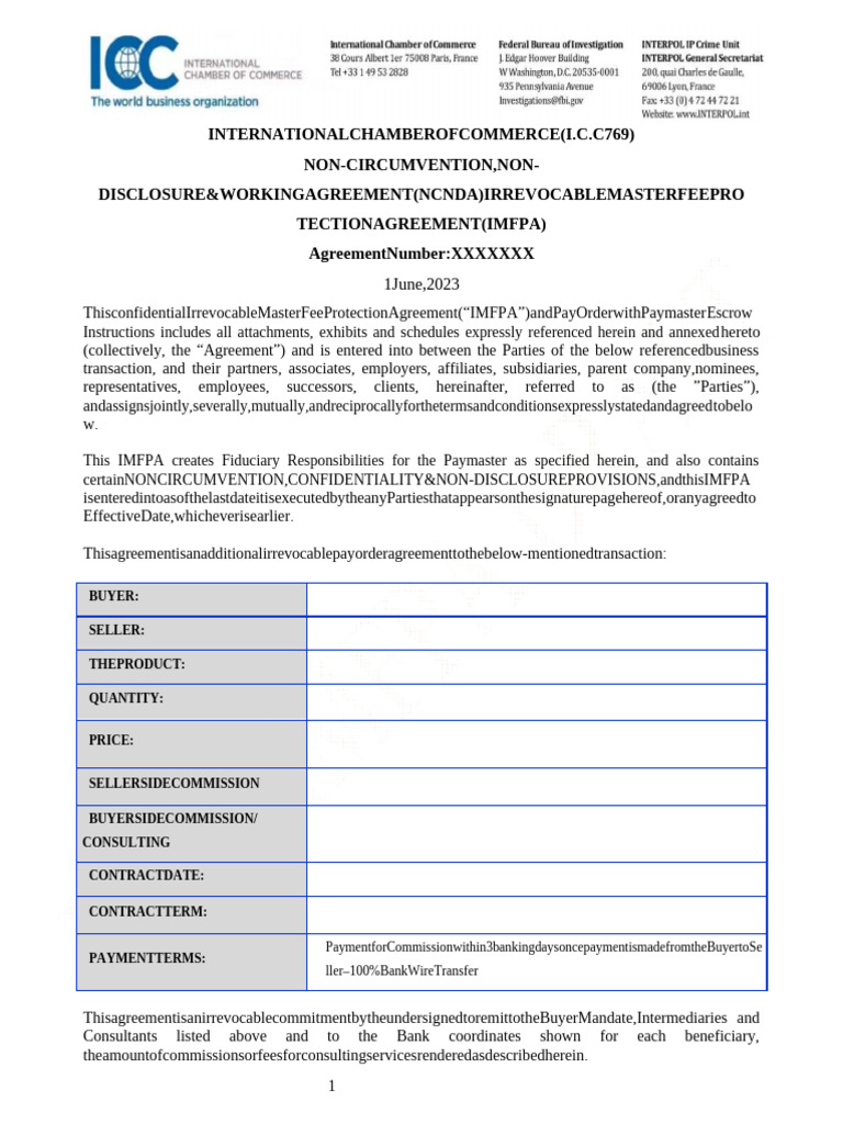 Impfa-Spot - Draft - 2023 | PDF | Arbitration | Private Law