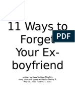 Ways to Forget Your Ex Boyfriend