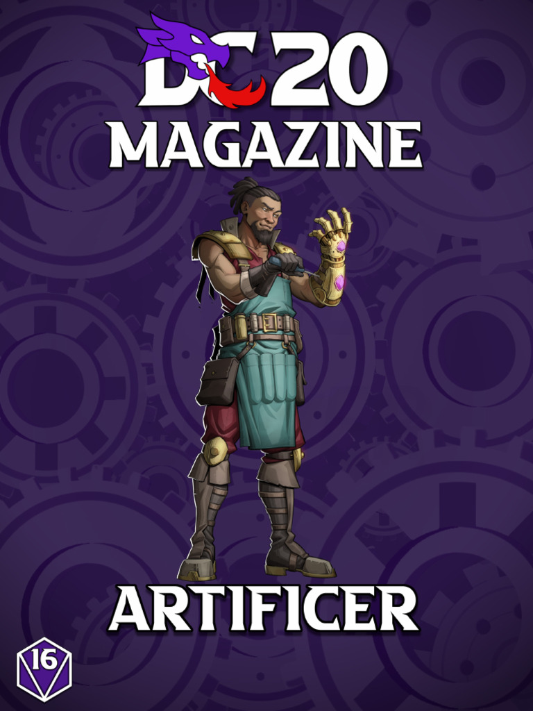 Artificer Class Guide: DC20 Volume 16 | PDF