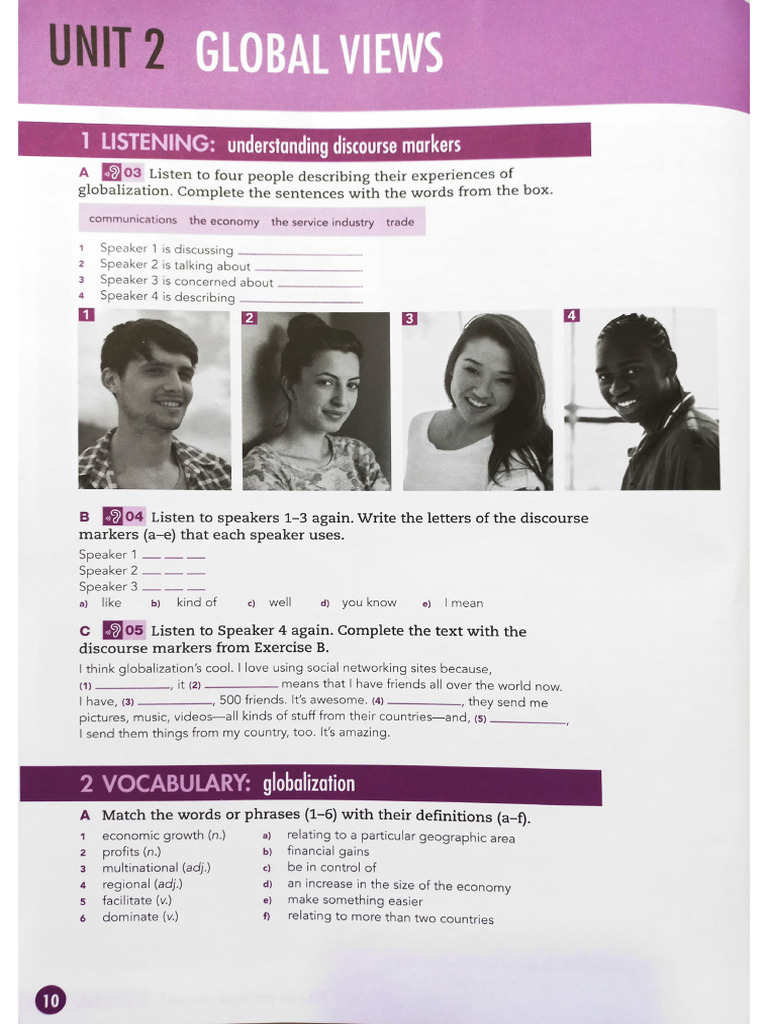 Master Mind Workbook - Unit 2 | PDF