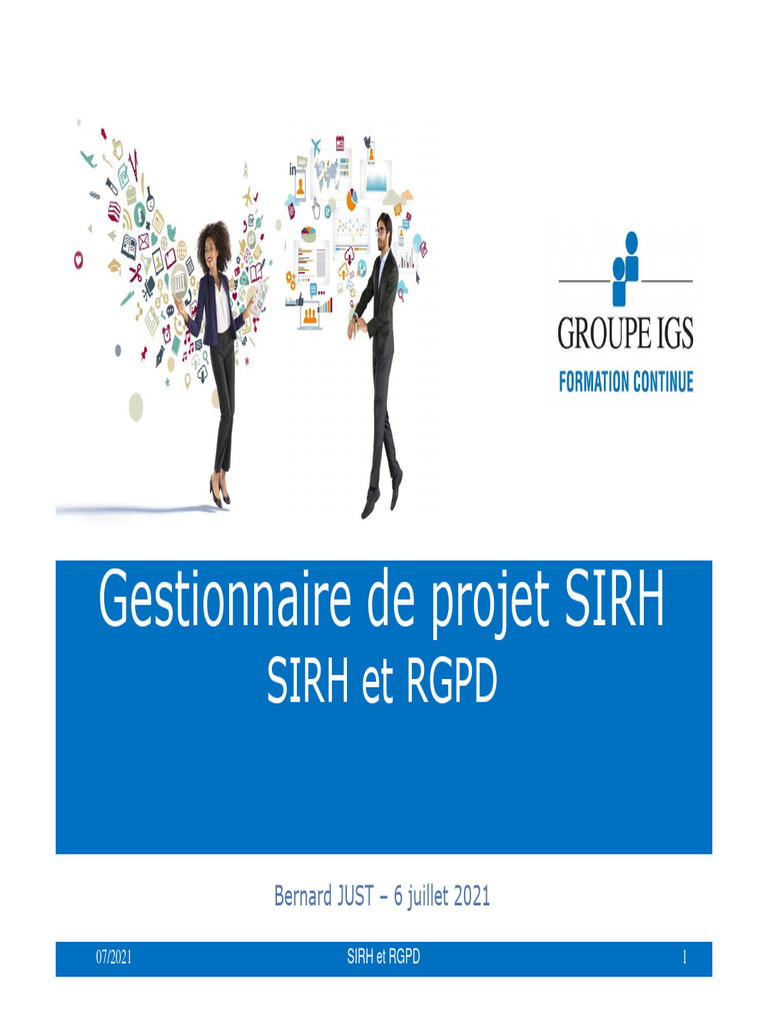 SIRH et RGPD : Enjeux et Conformité | PDF | Vie privée et informatique ...