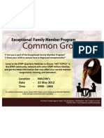 Exceptional Family Members Flyer