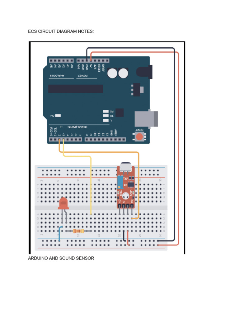 Ecs Circuit Diagram Notes | PDF