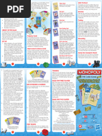Official Monopoly Game Rules | PDF | Mortgage Loan | Loans