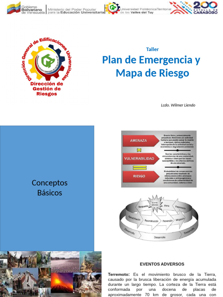 Plan de Emergencia y Mapa de Riesgo | PDF