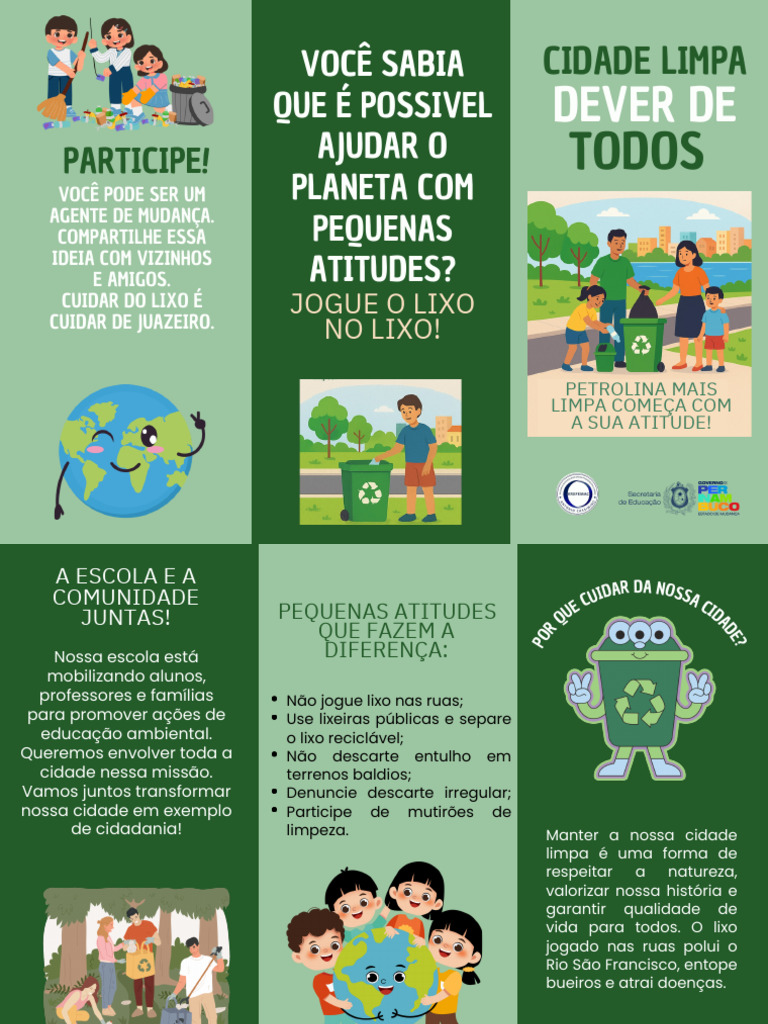 Conscientização Ambiental em Juazeiro | PDF