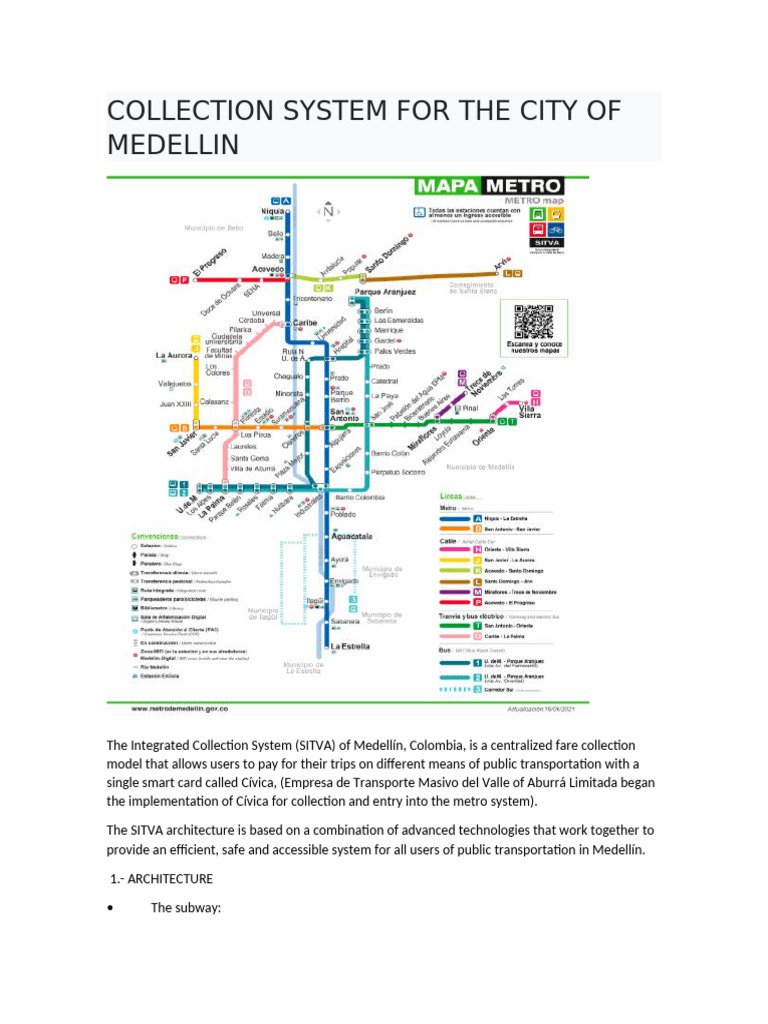 Medellín Metro Ticket System Overview | PDF | Public Transport | Debit Card