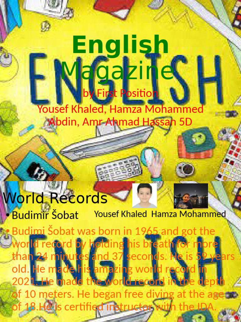 English Magazine | PDF