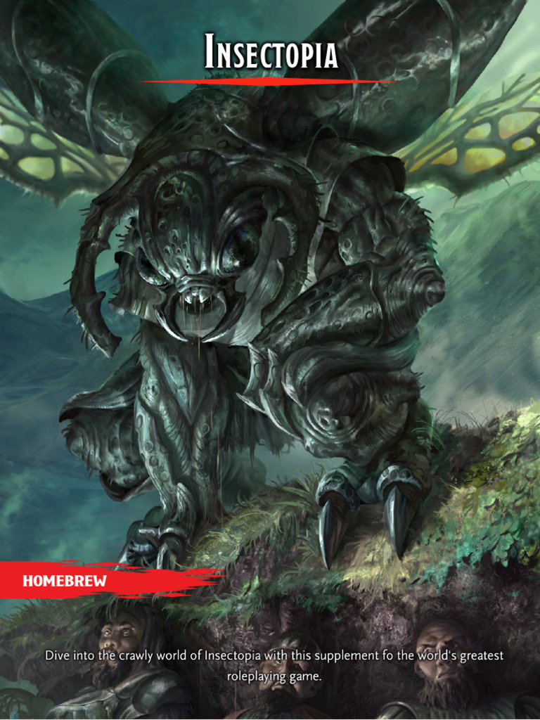 Beetlefolk: Races of Insectopia 5E | PDF