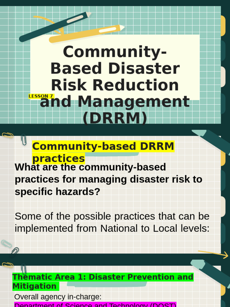 Community-Based Disaster Risk Management | PDF | Emergency Management ...