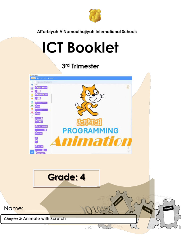 Scratch Animation Guide for Grade 4 | PDF | Scratch (Programming ...