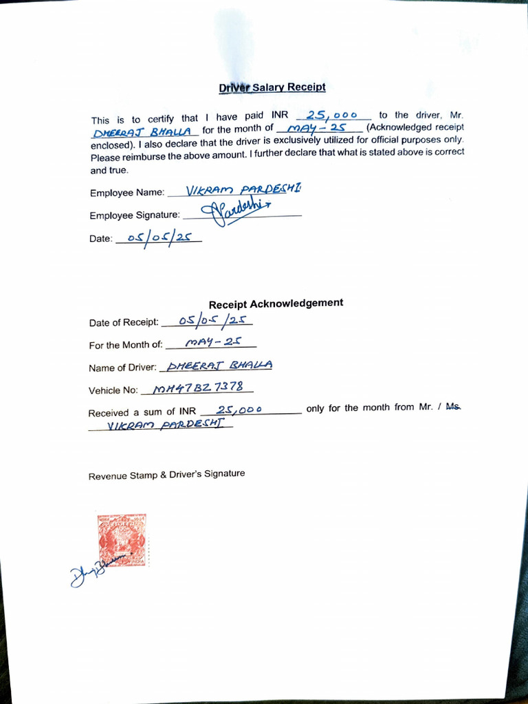 Driver Bill May25 2 | PDF