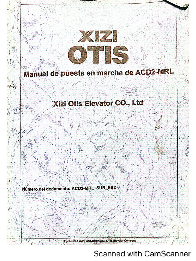 Manual de Puesta en Marcha de ACD2-MRL | PDF