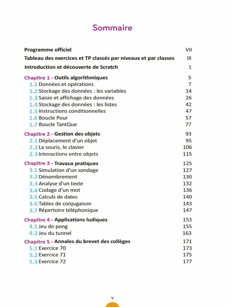 Ellipses Algorithmique Et Programmation Avec Scratch Cycle 4 4 | PDF