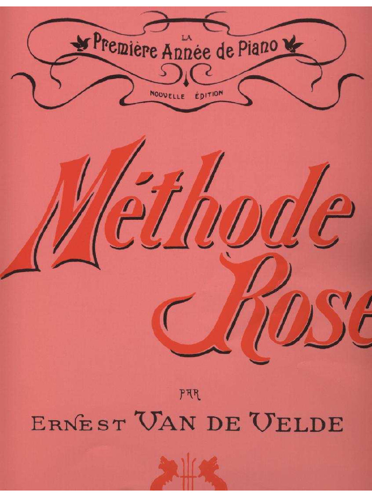 Piano La Methode Rose | PDF