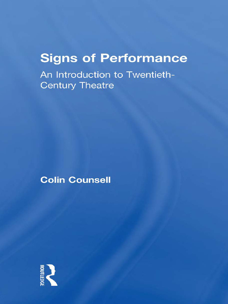 Introduction to 20th Century Theatre | PDF | Semiotics | Discourse