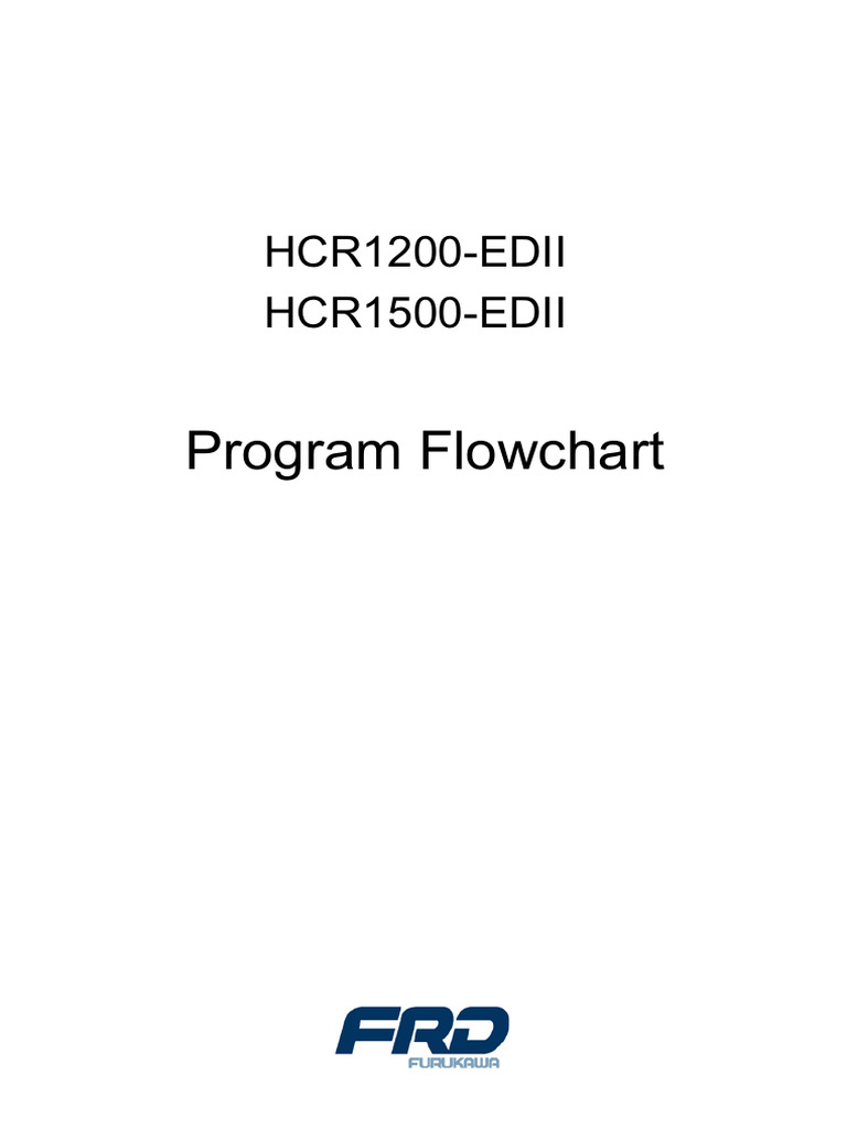 Program Flowchart Furukawa | PDF | Relay | Drill