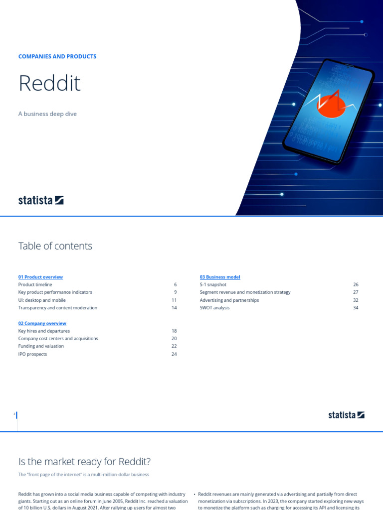 Reddit's Business Evolution and Market Readiness | PDF | Internet Forum ...