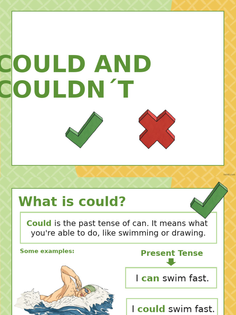 T 1698933735 Could and Couldnt Teens A2 b1 Ver 1 | PDF