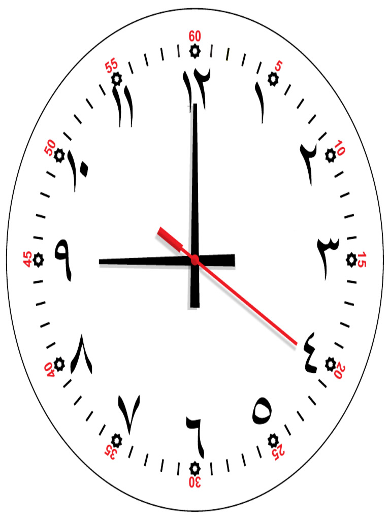 Desain Jam Model 3 Angka Arab TUTORiduan | PDF